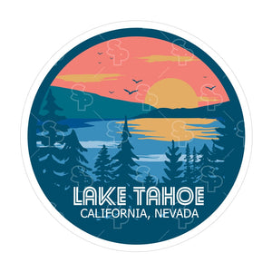 4865 - Lake Sunset Birds