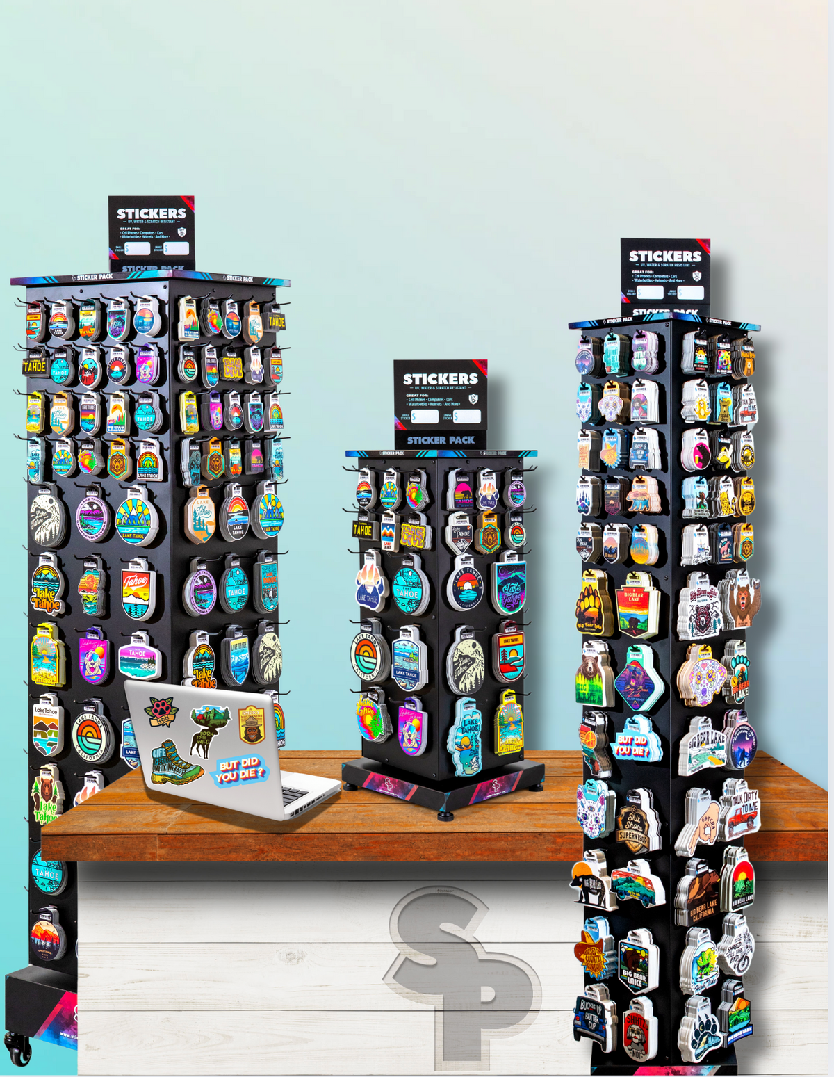 Sticker Pack | Souvenir Displays That Drive Retail Sales | Sticker Pack