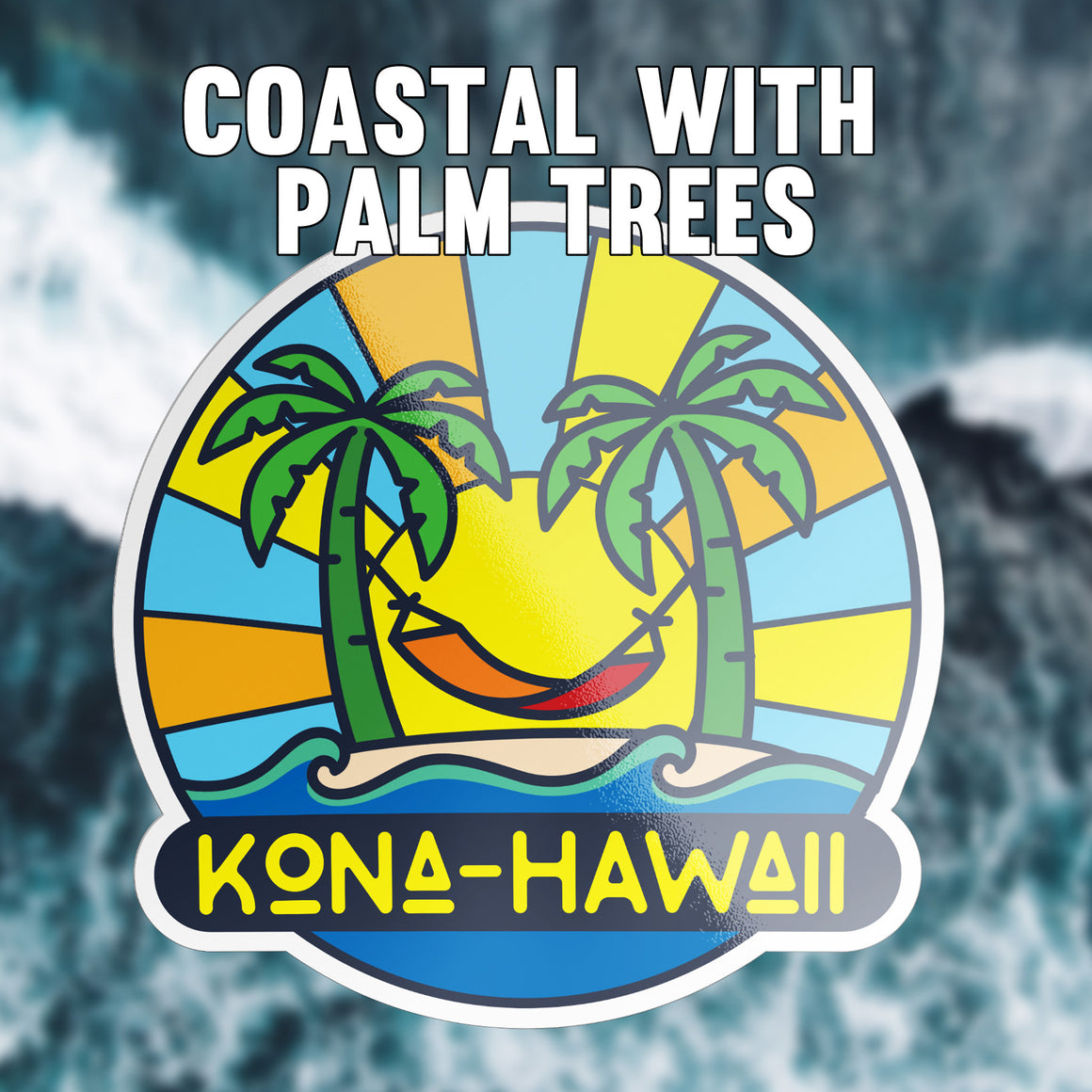 Coastal with Palm Trees