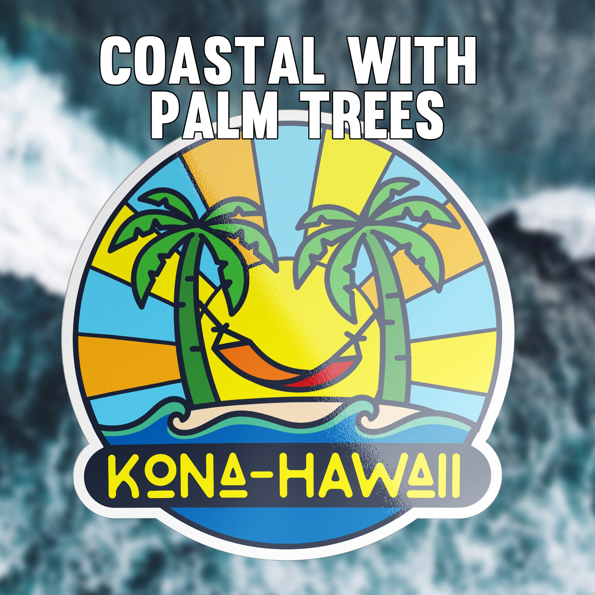 Coastal with Palm Trees