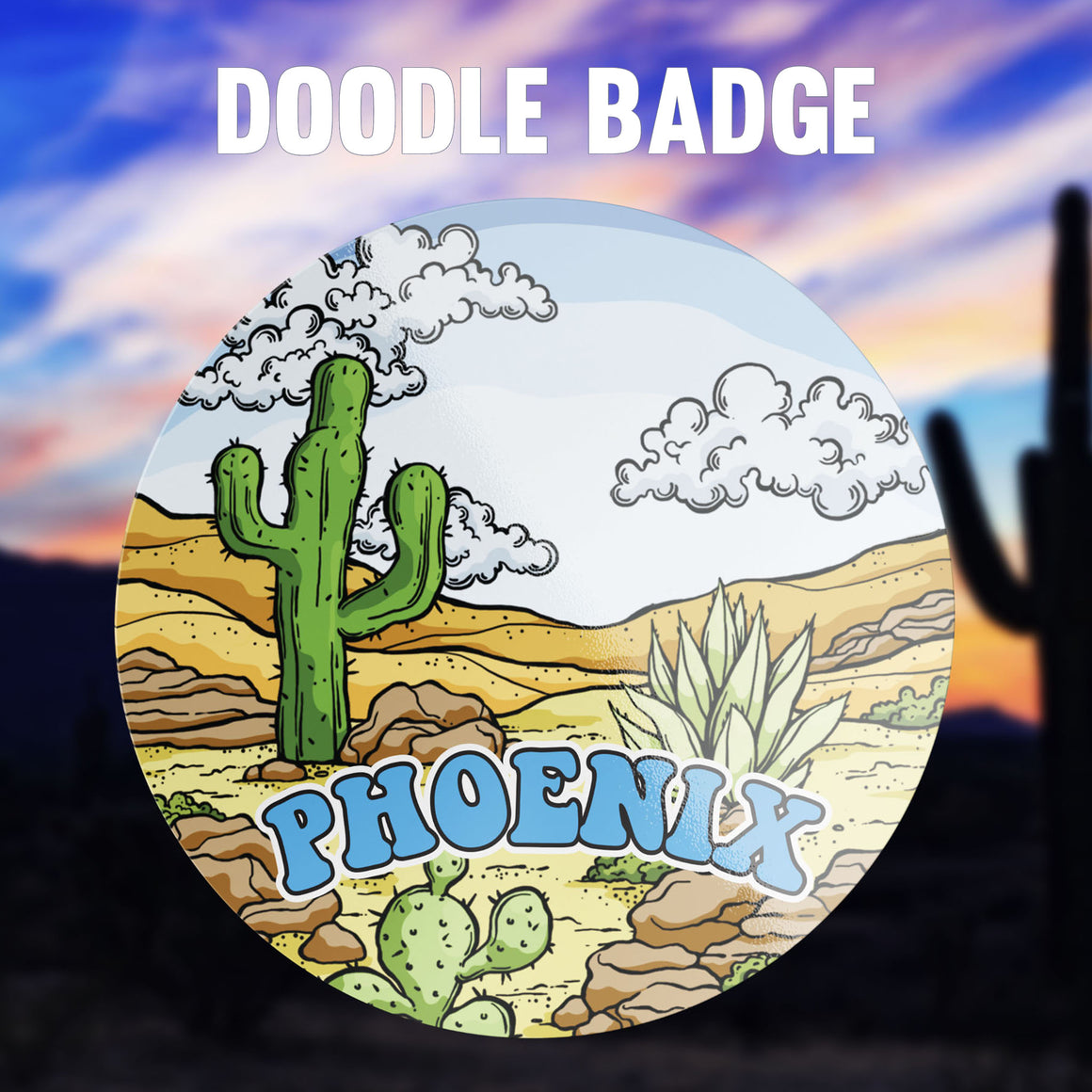 Doodle Badge