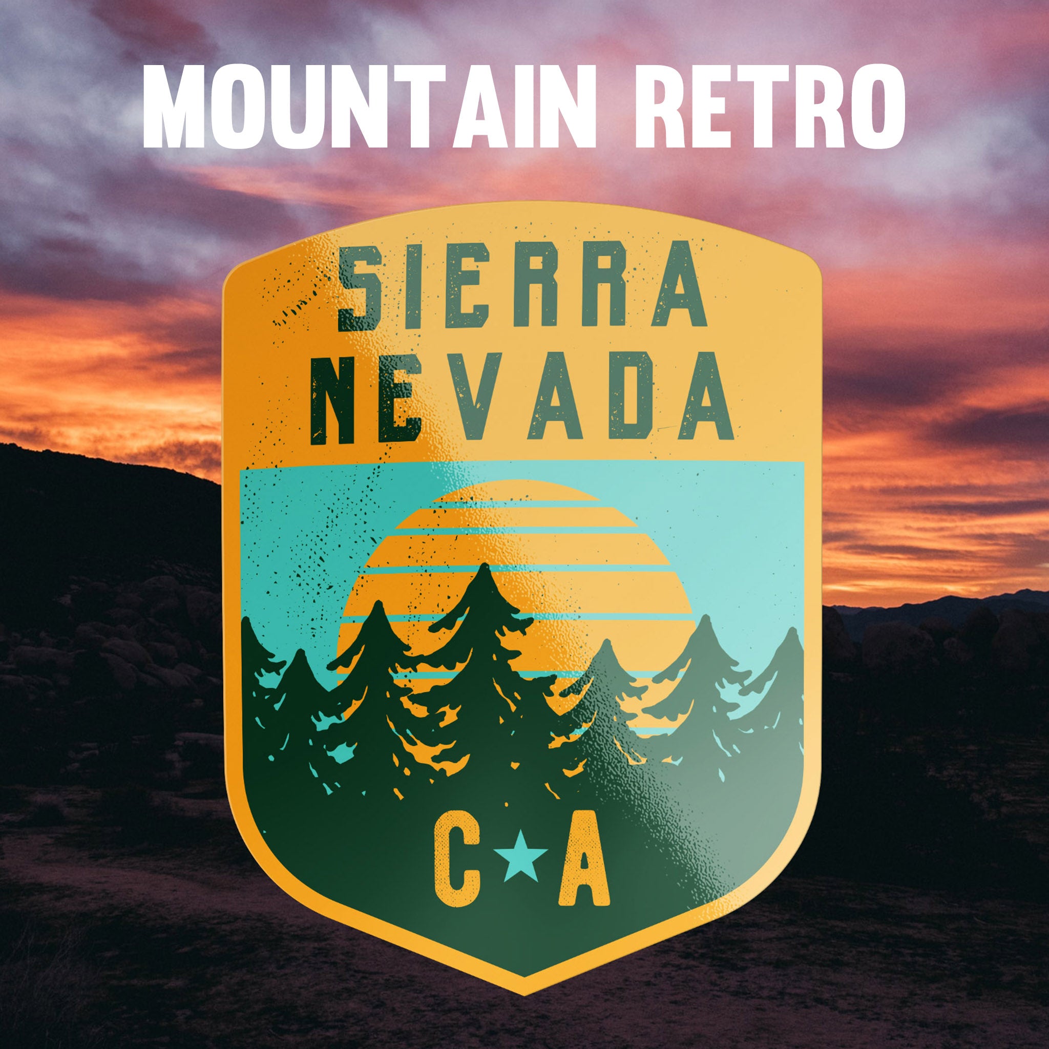 Mountain Retro