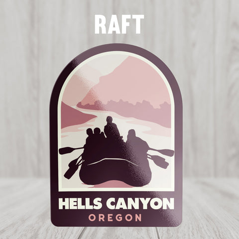 Free Fall Life Raft Sticker Sticker Pack | Mountain Activities