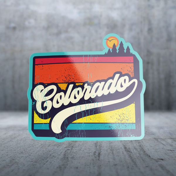 Sticker Pack | 10874 - Gritty Retro States - Colorado