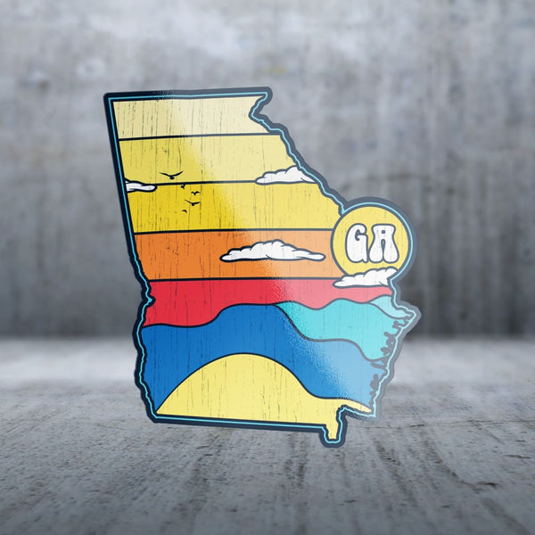 Sticker Pack | 10926 - Gradient Colors - Georgia