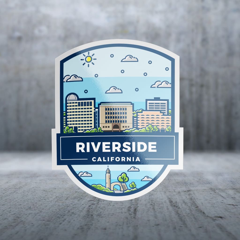 Sticker Pack | 11456 - Shield Banner - Riverside