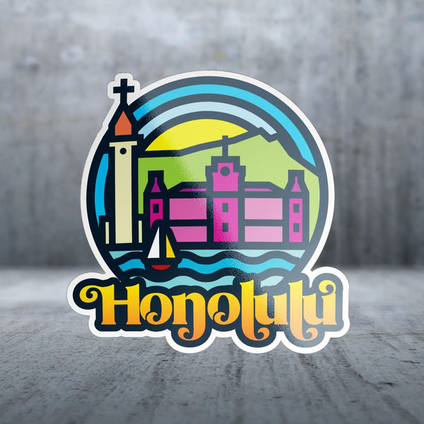 Sticker Pack | 11506 - Bright Text - Honolulu