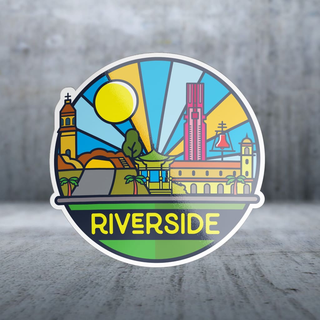 Riverside Rv Sticker Sticker Pack | 11684 - Clean Rounded Lines - Riverside