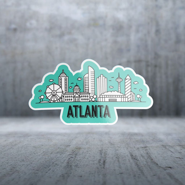 Sticker Pack | 11762 - Aqua Hand - Atlanta
