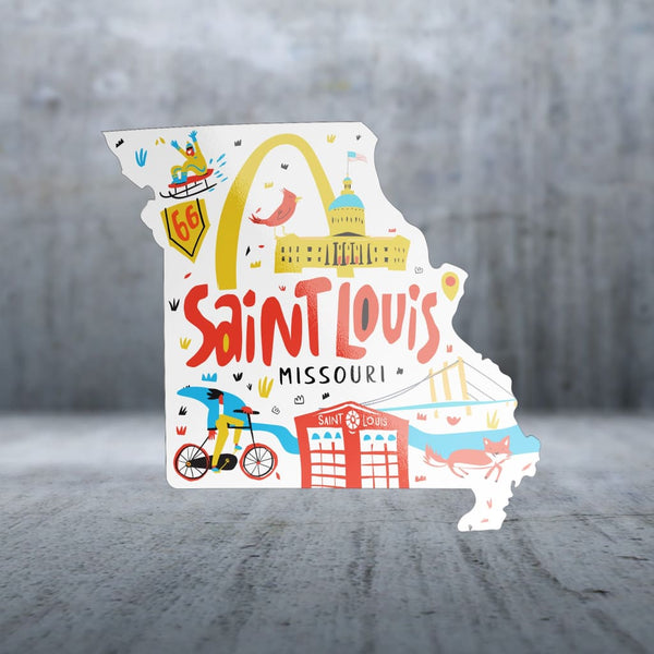 Sticker Pack | 11809 - Place Illustrated - St. Louis