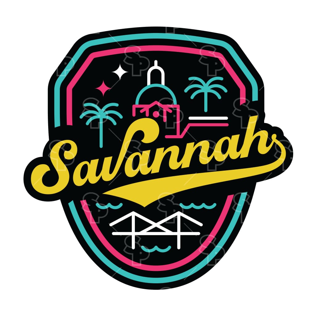 11851 - Neon Lines Savannah