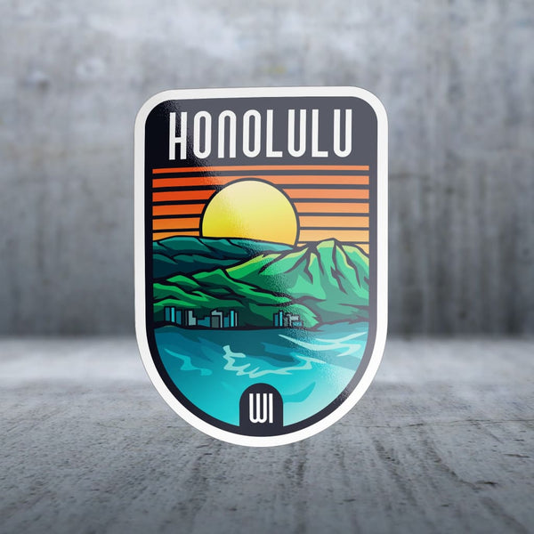 Sticker Pack | 12055 - Sunrise Dusk - Honolulu