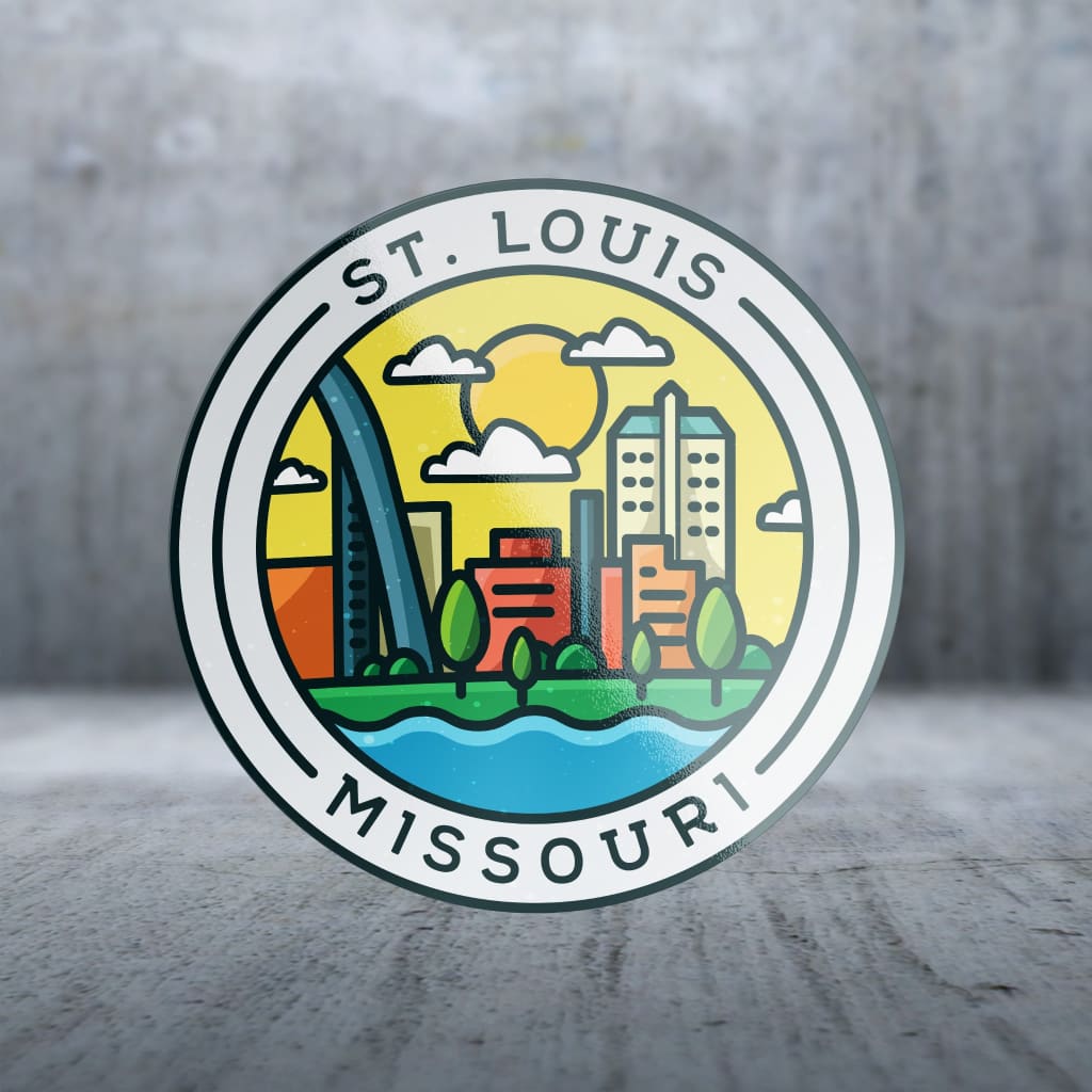 Sticker Pack | 12087 - Clean Circle - St. Louis