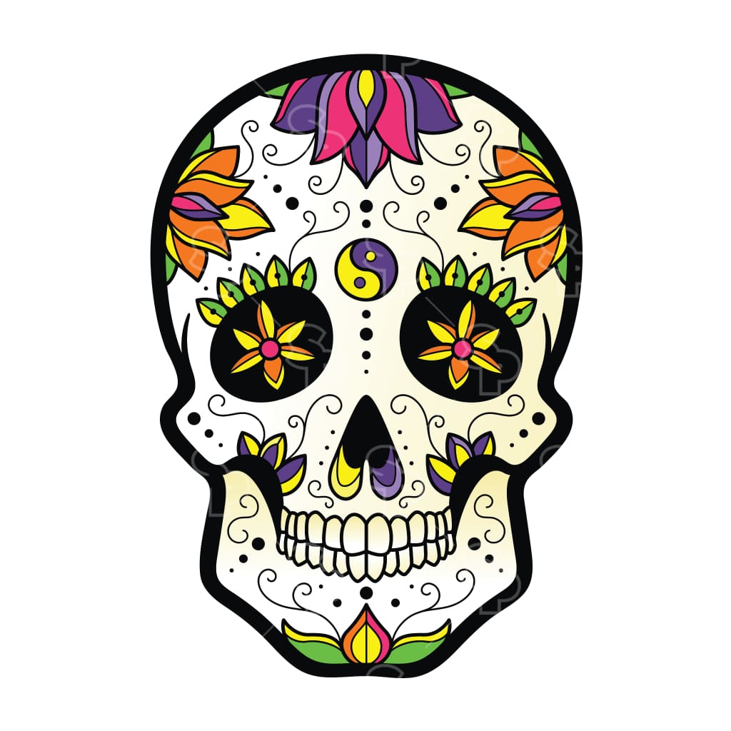 Sticker Pack | 12169 - Sugar Skull - Alt Culture