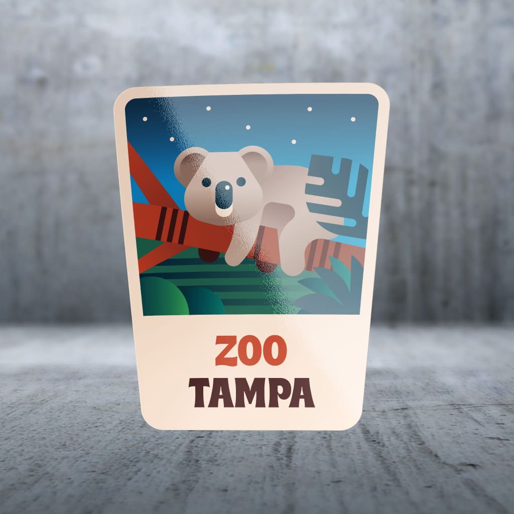 Sticker Pack | 12349 - Gradient Levels - Koala