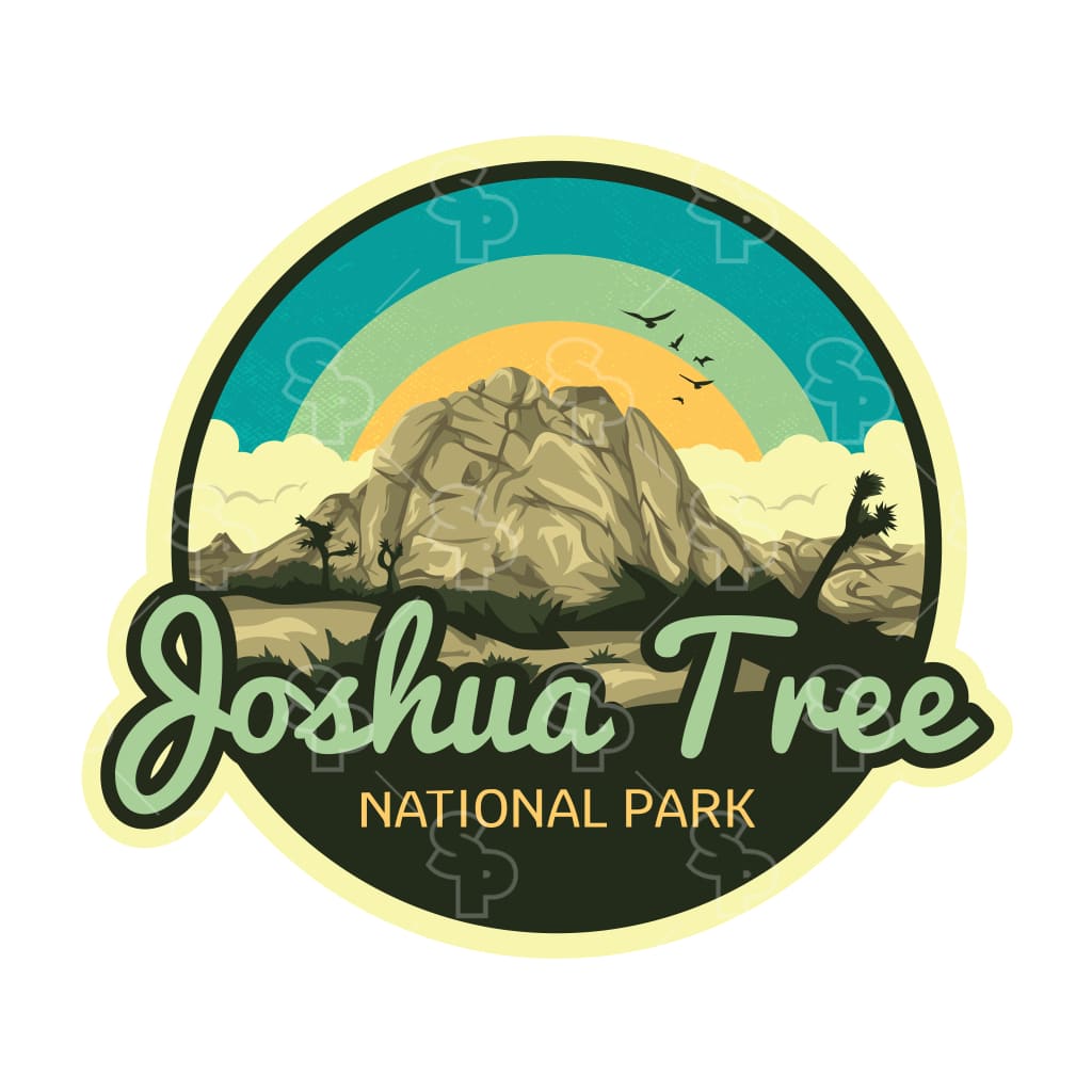 7 Adesivi Da Viaggio Nel Deserto Raffiguranti Alberi Di Joshua E - Foto 4