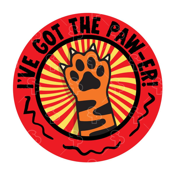 Sticker Pack | 12751 - Cat Sayings - Paw-er Circle