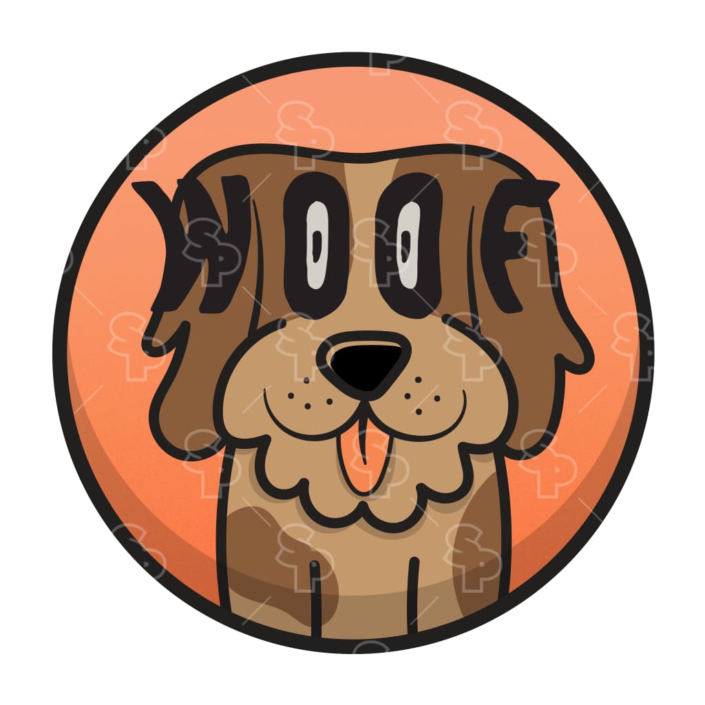 Sticker Pack | 12786 - Dog Sayings - Woof Eyes