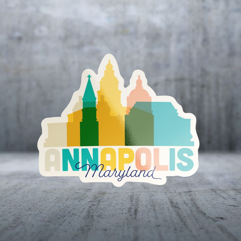 Sticker Pack | 12935 - Annapolis Building Skyline