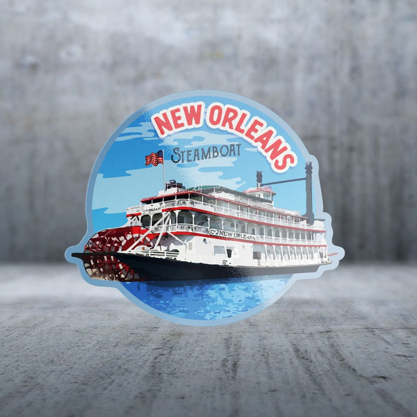 Sticker Pack | 12957 - New Orleans Steamboat