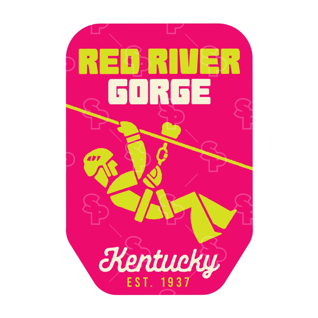 Sticker Pack | 12963 - Pink Zip Line