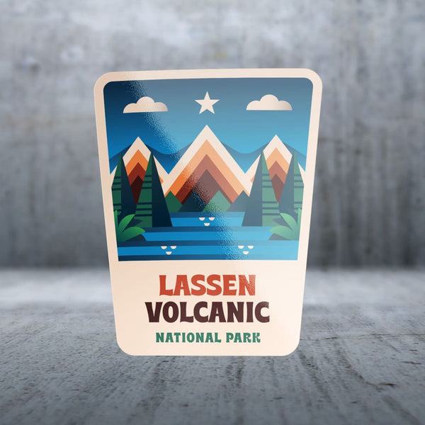 Sticker Pack | 12999 - Gradient Levels - Lassen Volcanic