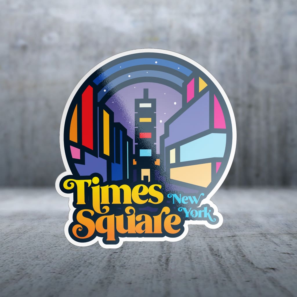 Times Square Sticker Sticker Pack | 13649 - Bright Text - Times Square