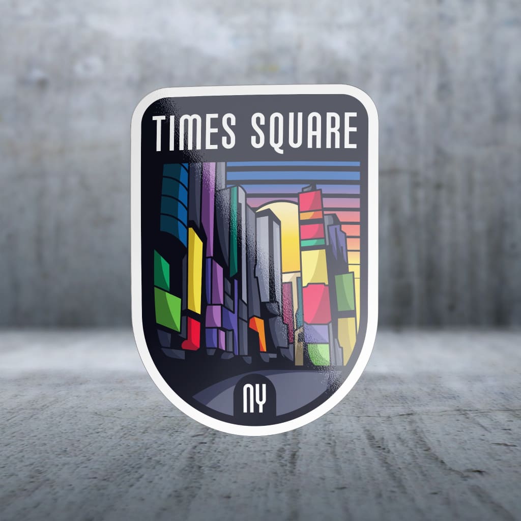 Times Square Sticker Sticker Pack | 13671 - Sunrise Dusk - Times Square