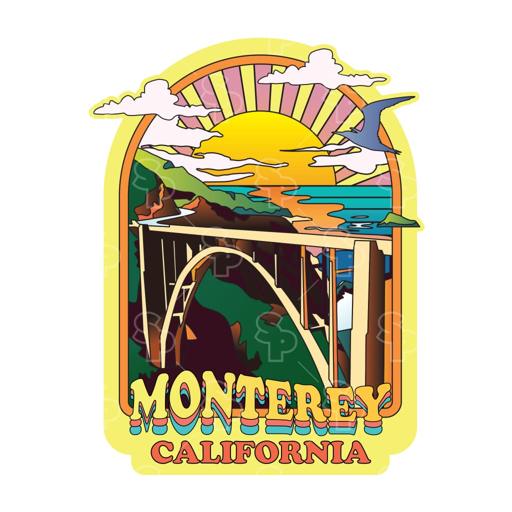 Sticker Pack | 13892 - Pastel Sunset - Monterey