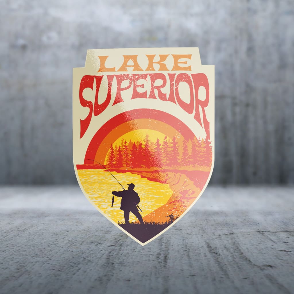 Lake Sticker Pack Sticker Pack | 13919 - Incline - Lake Fishing