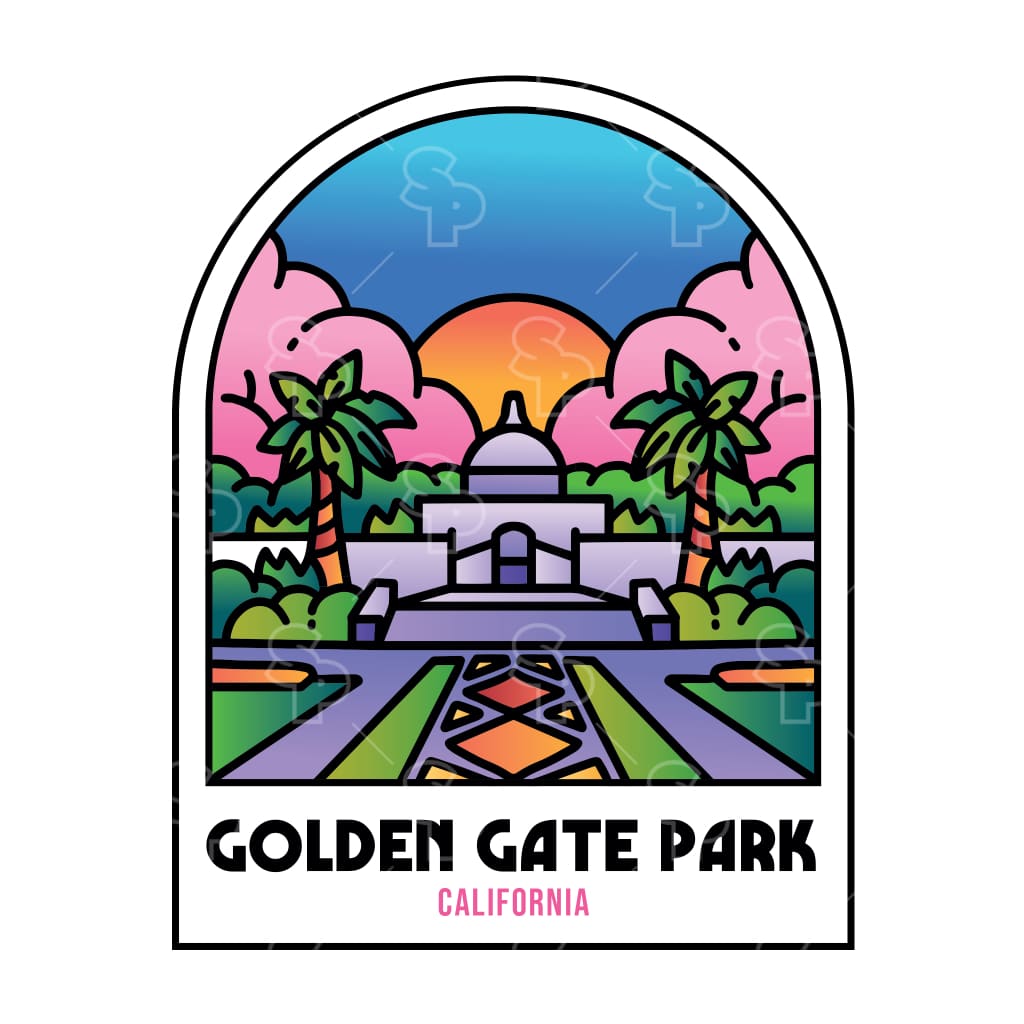 14148 - Bright Arc - Golden Gate Park