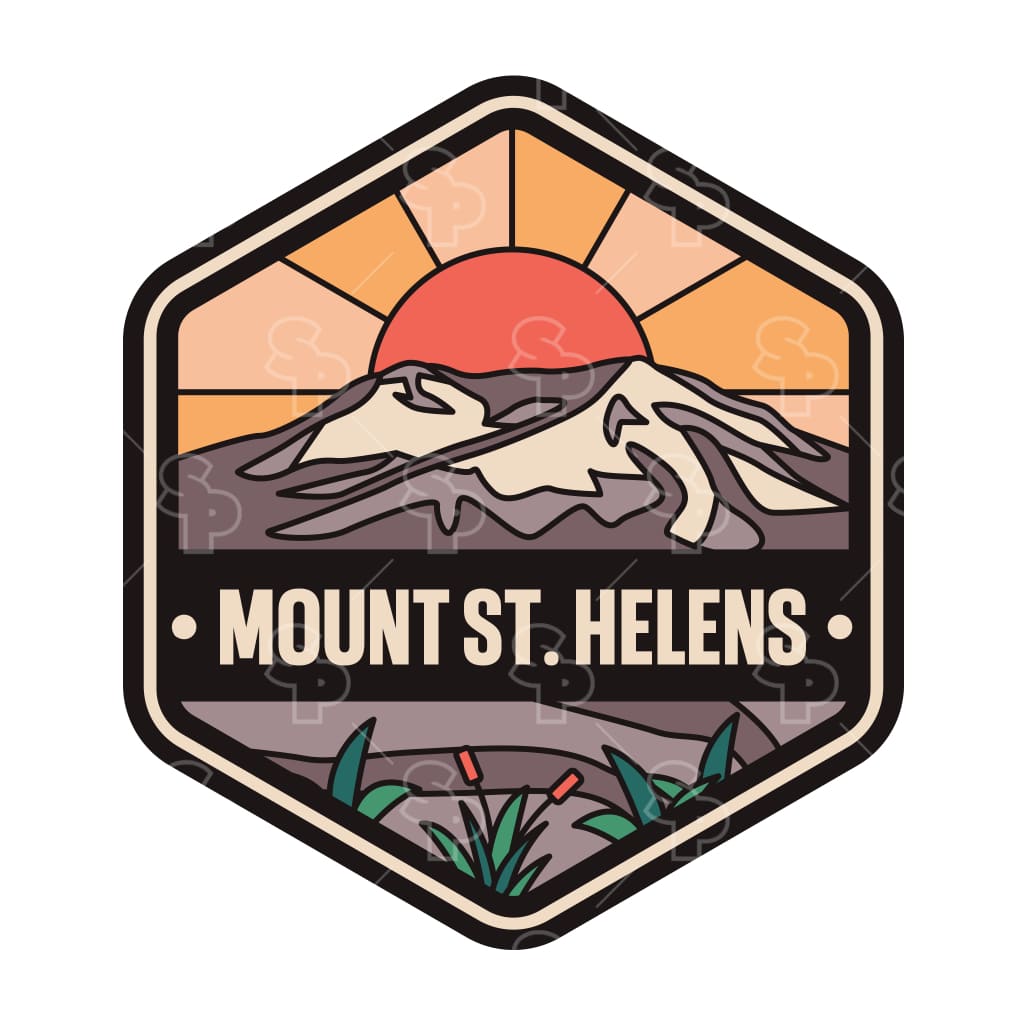 14260 - Outdoor Hex - Mount St Helens