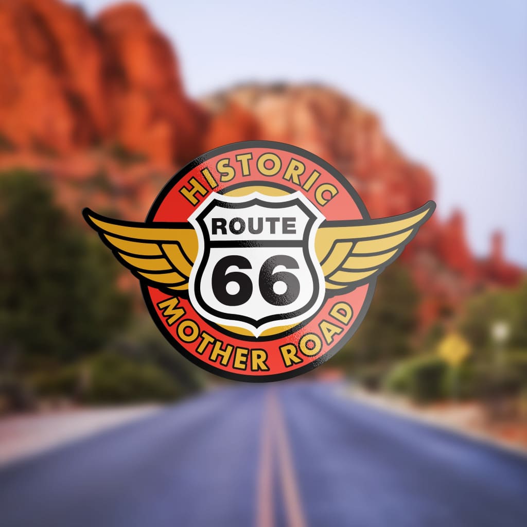1436 - Route 66 Circle Wings