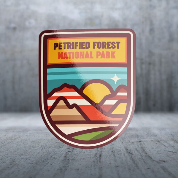 Sticker Pack | 14378 - Shield Lines - Petrified Forest