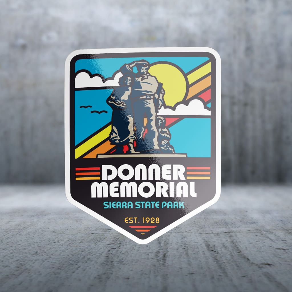 Sticker Pack | 14617 - Rainbow Badge - Donner Memorial