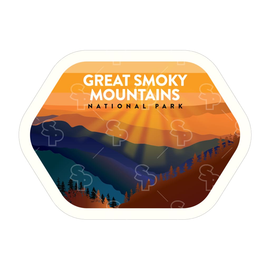 1463 - Clean Np Badge Great Smoky Mountains