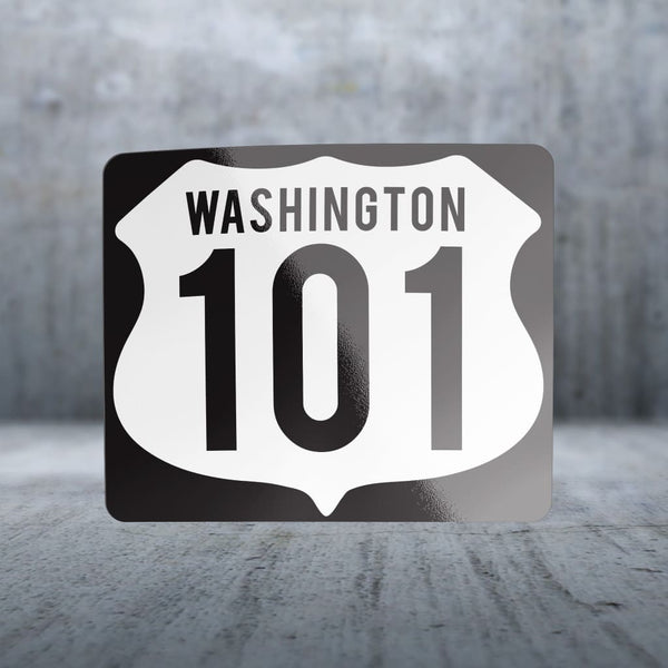 Mass Rte 101 Sign Sticker Pack | 14662 - Street Sign - Route 101