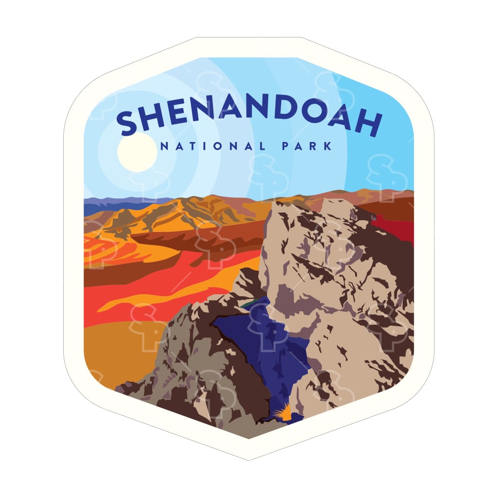 1468 - Clean Np Badge Shenandoah