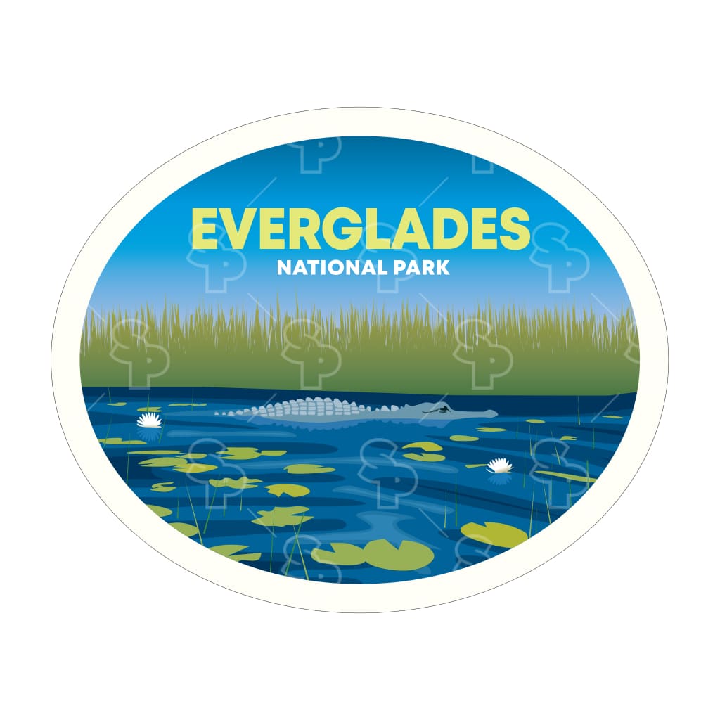 1470 - Clean Np Badge Everglades