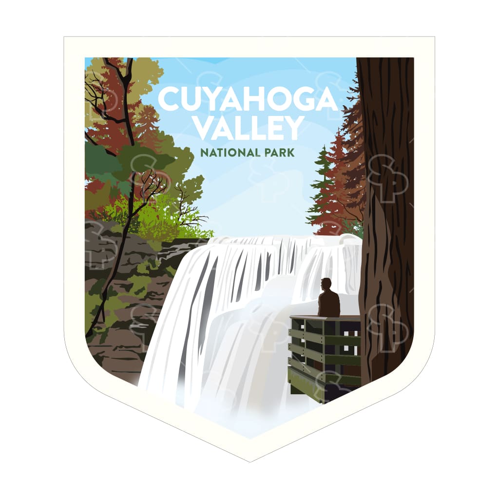 1471 - Clean Np Badge Cuyahoga Valley