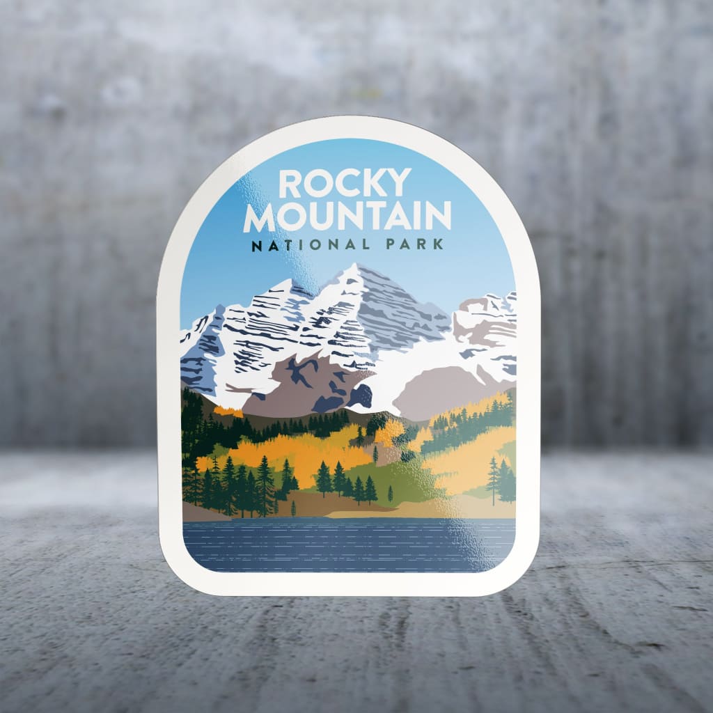 1473 - Clean Np Badge Rocky Mountain