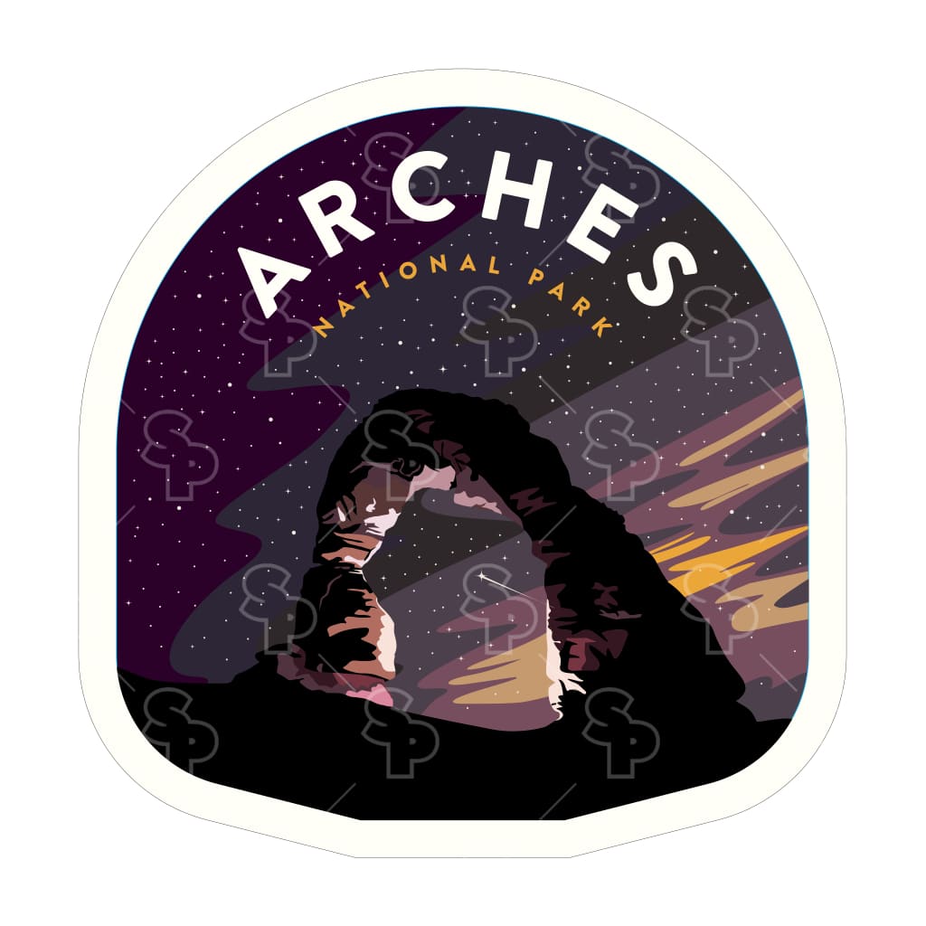 1481 - Clean NP Badge - Arches