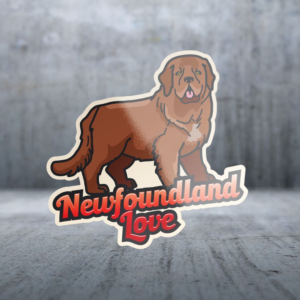 Sticker Pack | 14887 - Dog Love - Newfoundland