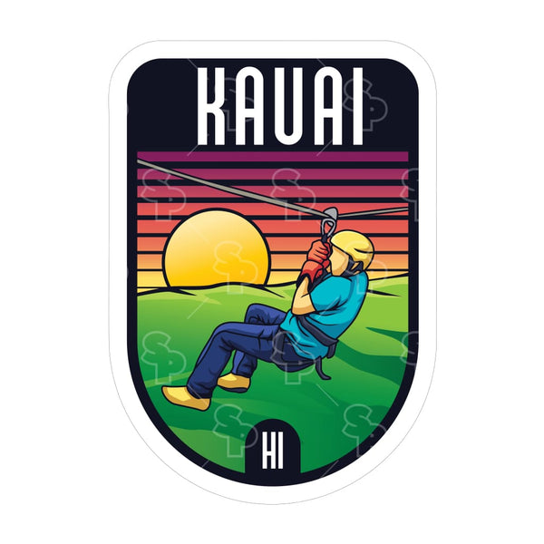 Sticker Pack | 15468 - Sunrise Dusk - Zip Line