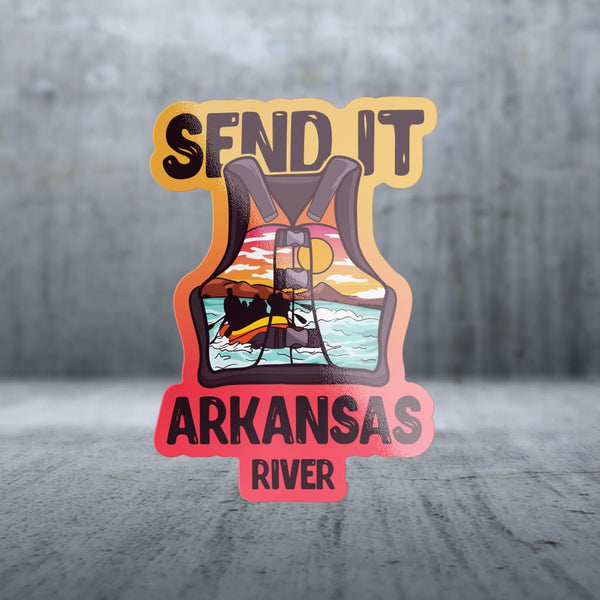 Bend Rafting Sticker Sticker Pack | 15571 - Send It - Rafting