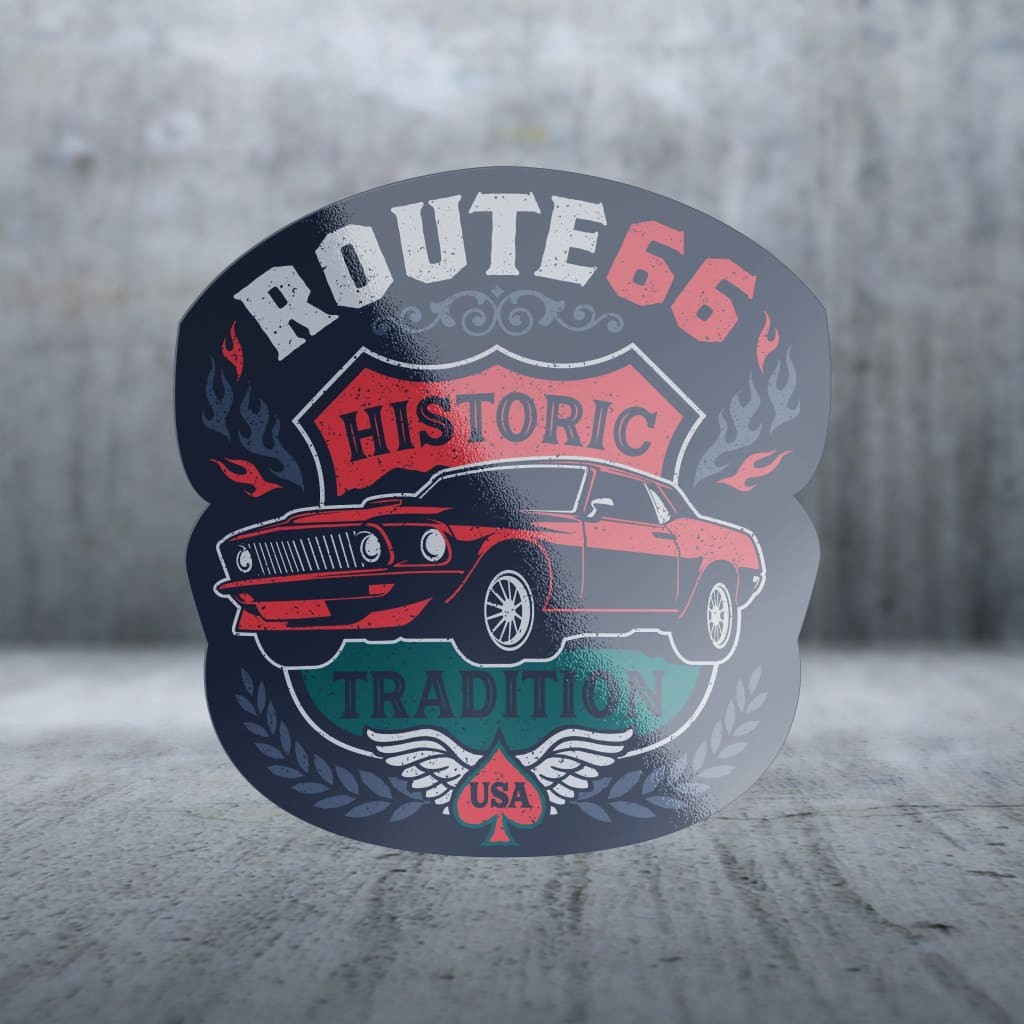 Sticker Pack | 15689 - Route 66 - Historic Tradition