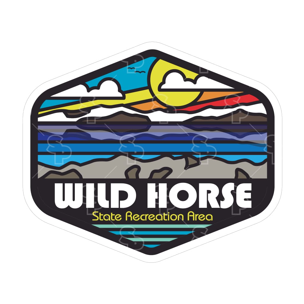 15758 - Rainbow Badge - Wild Horse SRA