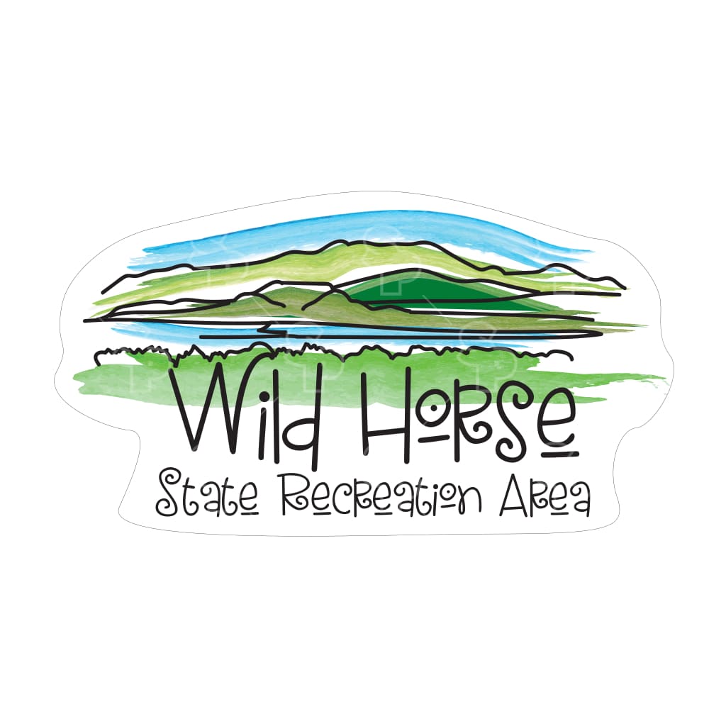 15759 - Watercolor Lines - Wild Horse SRA