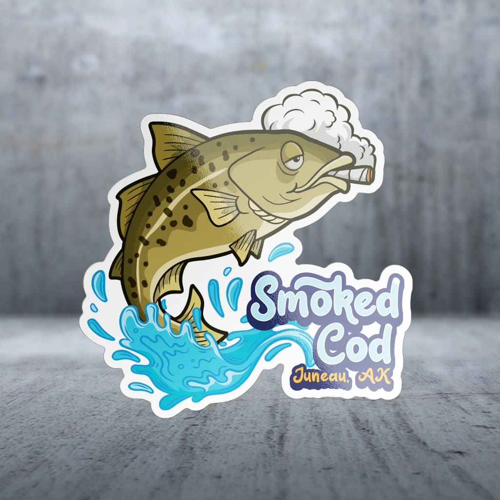 Sticker Fried Cod Sticker Pack | 15892 - Smoked Fish - Smoked Cod