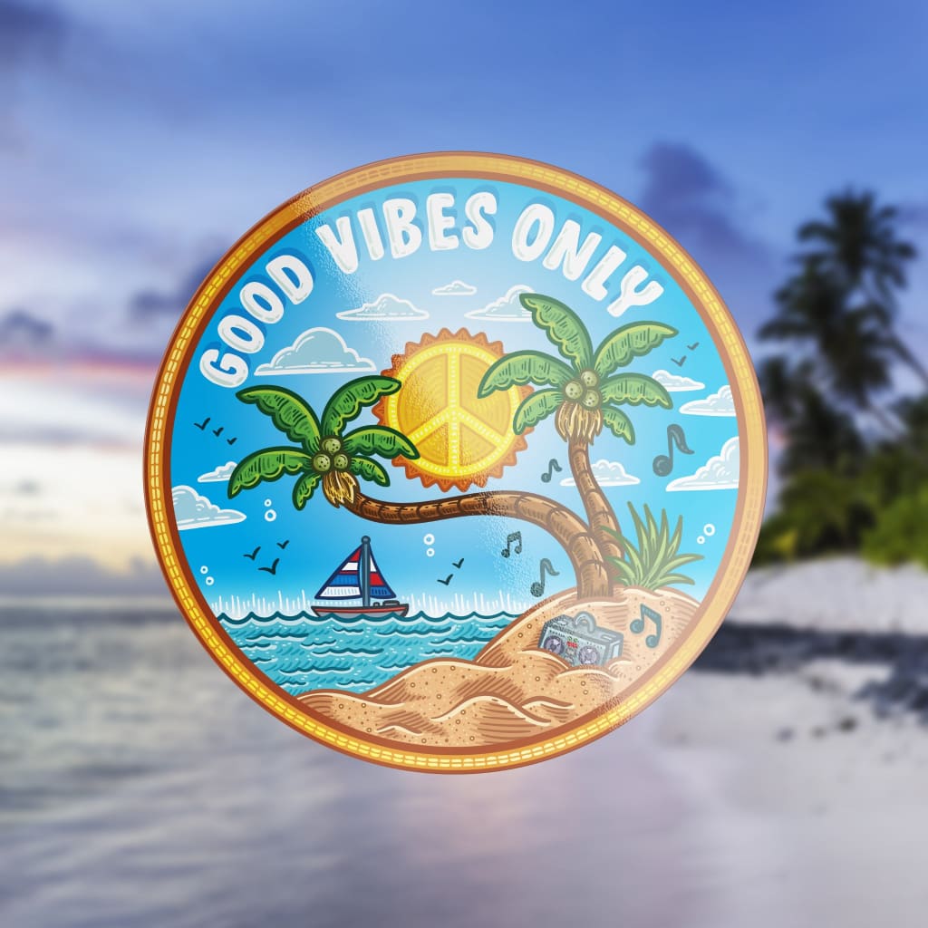 1608 - Good Vibes Only Beach
